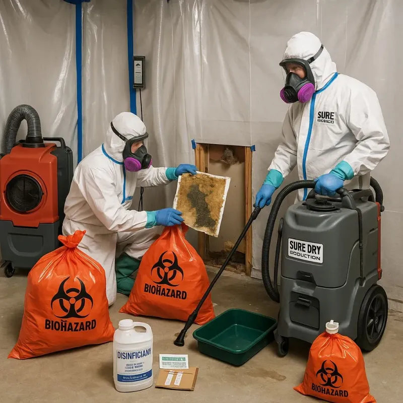 Contaminated Water Handling Protocols process in Donovan Estates, AZ