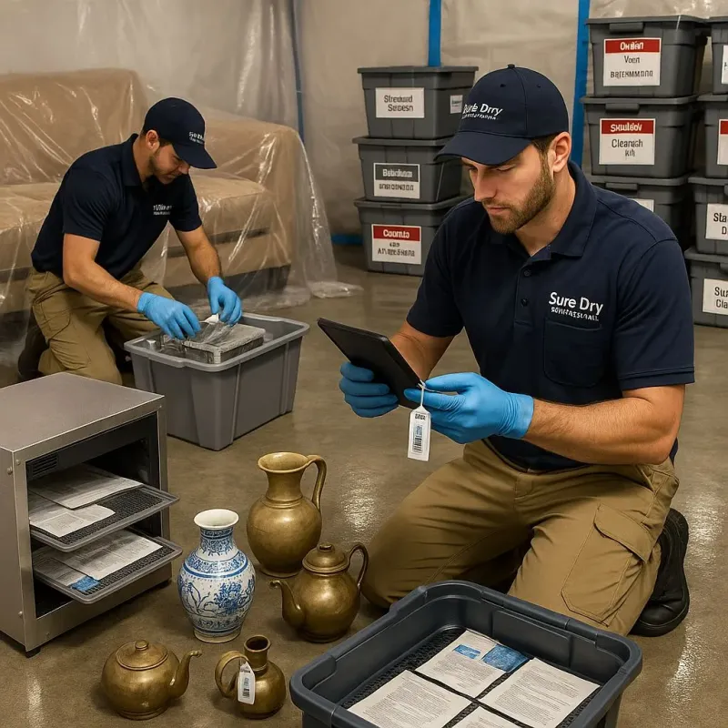 Content Protection and Restoration process in Donovan Estates, AZ